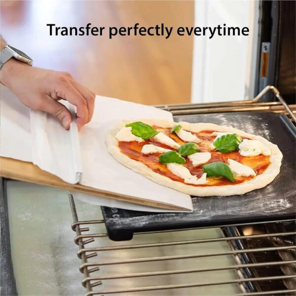 Kitchen Gadgets Sliding Pizza Shovel Non Stick Pizza Smooth Cutting Board Storage Transfer Board Kitchen Baking Tool - Image 7