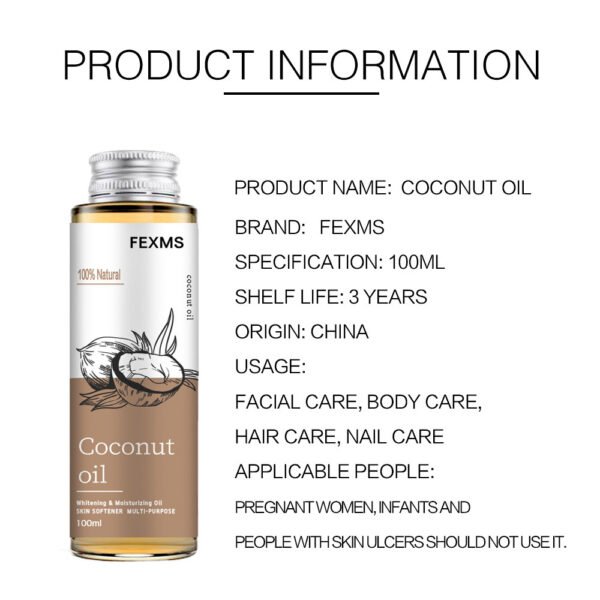 Coconut Skin Care Massage Body Care Essential Oil – Hydrate & Relax Naturally - Image 10