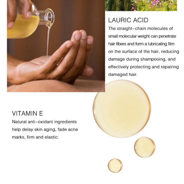 Coconut Skin Care Massage Body Care Essential Oil – Hydrate & Relax Naturally - Image 7