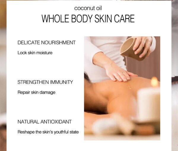 Coconut Skin Care Massage Body Care Essential Oil – Hydrate & Relax Naturally - Image 5